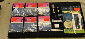 Sheru The Stud Machine  Opened W/ 6 Package Unopened Rhinestones  Vintage 