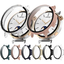 For Huawei Watch GT4 41mm Watch Case Screen Protector PC Glass Full Cover Shell