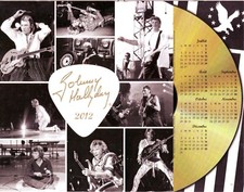 Calendrier Johnny Hallyday 1995 – 12 Posters Grand Format 42x30 Cm, Complet