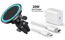 Magnetic Car Mount Phone Holder for iPhone 15 14 13 12 Pro/ Max/Mini