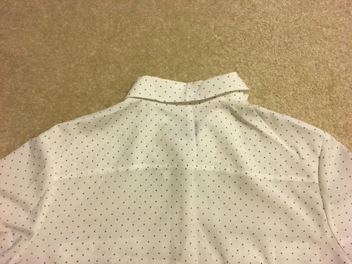 Camisa Pendleton Manga Larga Botón Frontal Lunares Blancos Mujer Talla 16 XL - Imagen 9 de 12
