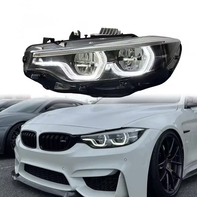 Ikon Style Headlights for Bmw F32 F36 F80 F82 LED White | eBay