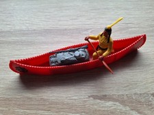 Timpo - Kanu mit einem Indianer