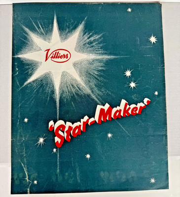 Vintage Villiers 1963 Star-Maker 250 Scrambler Engine Brochure