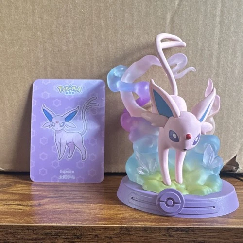 Pokémon Espeon Translucent Elements Figure with Card