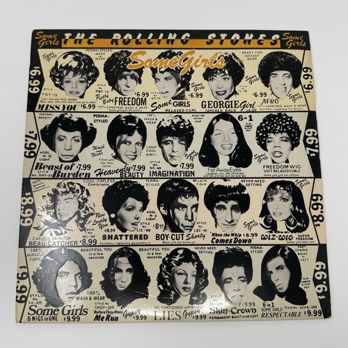 1978 The Rolling Stones Some Girls Original Cover Vinyl LP COC 39108