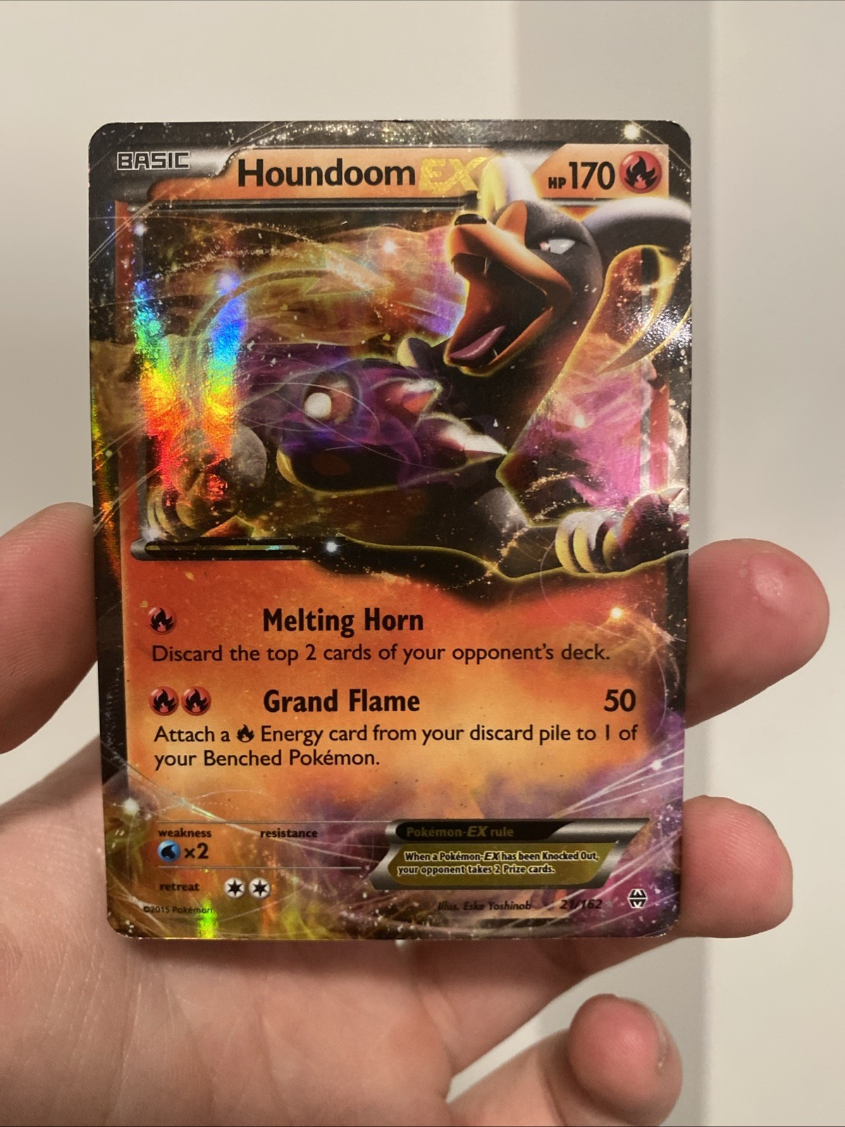 Houndoom EX 21/162 Breakthrough Holo