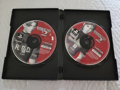 Resident Evil 2 PlayStation 1 PS1 Black Label Discs 1 & 2 Discs Only!