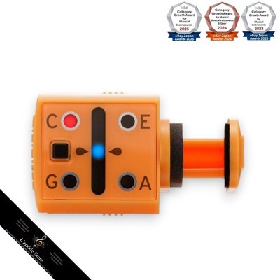 KORG MiniPitch OR Compact Ukulele Tuner Beach Orange Japan New