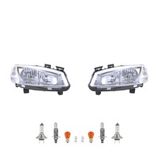 Scheinwerfer Set Halogen passend für Renault Megane II 02-05 Leuchtmittel Li. Re