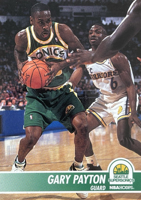 1994-95 Hoops GARY PAYTON Seattle Sonics