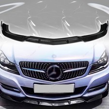 Schwarz Glänz Auto Frontspoilerlippe Für 2011-2014 Mercedes Benz W204 C Class Schwarz Glänz Auto Frontspoilerlippe Für 2011-2014 Mercedes Benz W204 C Class