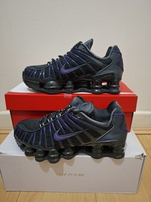 Neu Nike Shox TL Dark Smoke Grey Court Purple UK Größe 6 EU 39