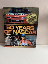 50 Years Of NASCAR By Bob Latford Hardcover Book