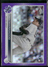 2022 Topps Chrome Update #USC164 Ron Marinaccio Purple Refractor