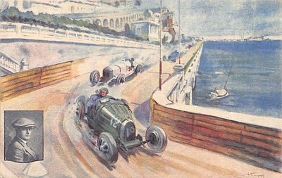 Monaco - 1929 Grand Prix - Williams winner over Bugatti - B victories