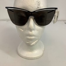 Saint Laurent SL249 Cat Eye Sunglasses Black Semi Rimless Sunglasses With Case