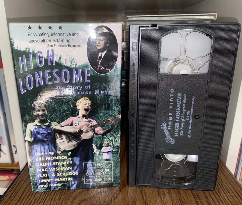 High Lonesome: The Story of Bluegrass Music VHS Tape Rare VTG HTF OOP 1994 - Image 2 of 4
