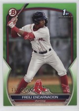 2023 Bowman Prospects Neon Green 132/399 Freili Encarnacion #BP-117 0n64