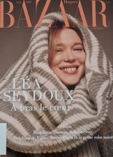 Harper's Bazaar Magazine France - Lea Seydoux Cover Mickalene Thomas Tracey Emin