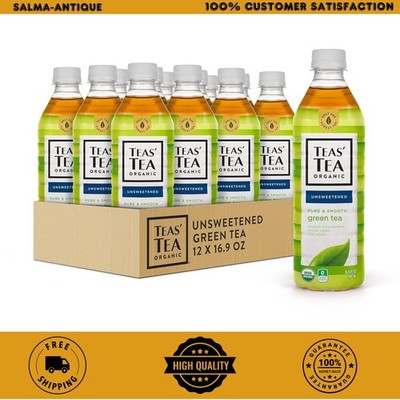 Ito En Teas  Tea Unsweetened Green Tea 16.9 oz Bottles   12 Pack
