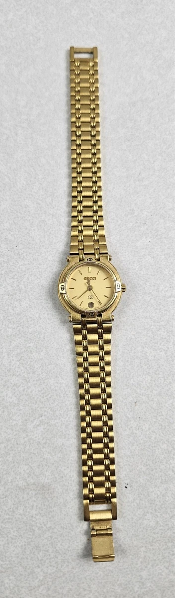 ★GUCCI ゴールド ラウンドフェイス 9200L 腕時計 箱付き10185 Gucci 9200L Women's Black Watch for sale online | eBay