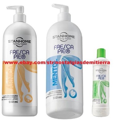FRESCA PIE MENTOL-ARNICA Y HERBAL EUCALIPTO 2 TAMAÑO JUMBO Y 1 REGULAR