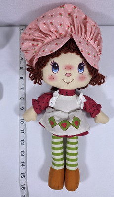 2021 Basic Fun Strawberry Shortcake 15'' Plush Rag Doll Stuffed Toy