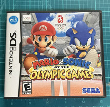 SEGA Mario & Sonic at the Olympic Games Nintendo DS Case Manual E NTSC-U/C