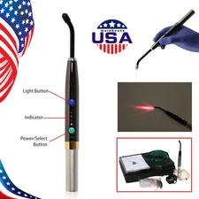 Dental Heal Medical Laser Diode 650nm Rechargeable Hand-held Lamp Light F3WW