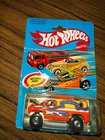 Hot Wheels Baja Breaker Orange Van w/ Flames, 1982 Vintage Mattel No 2022 In Box