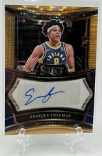 Enrique Freeman 2024-25 Panini Select FOTL Orange Pulsar Prizm RC Auto /30!