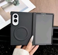 Slim Carbon Fiber Texture Mag Safe Case For Samsung Galaxy Z Fold8/Z Fold8 Ultra