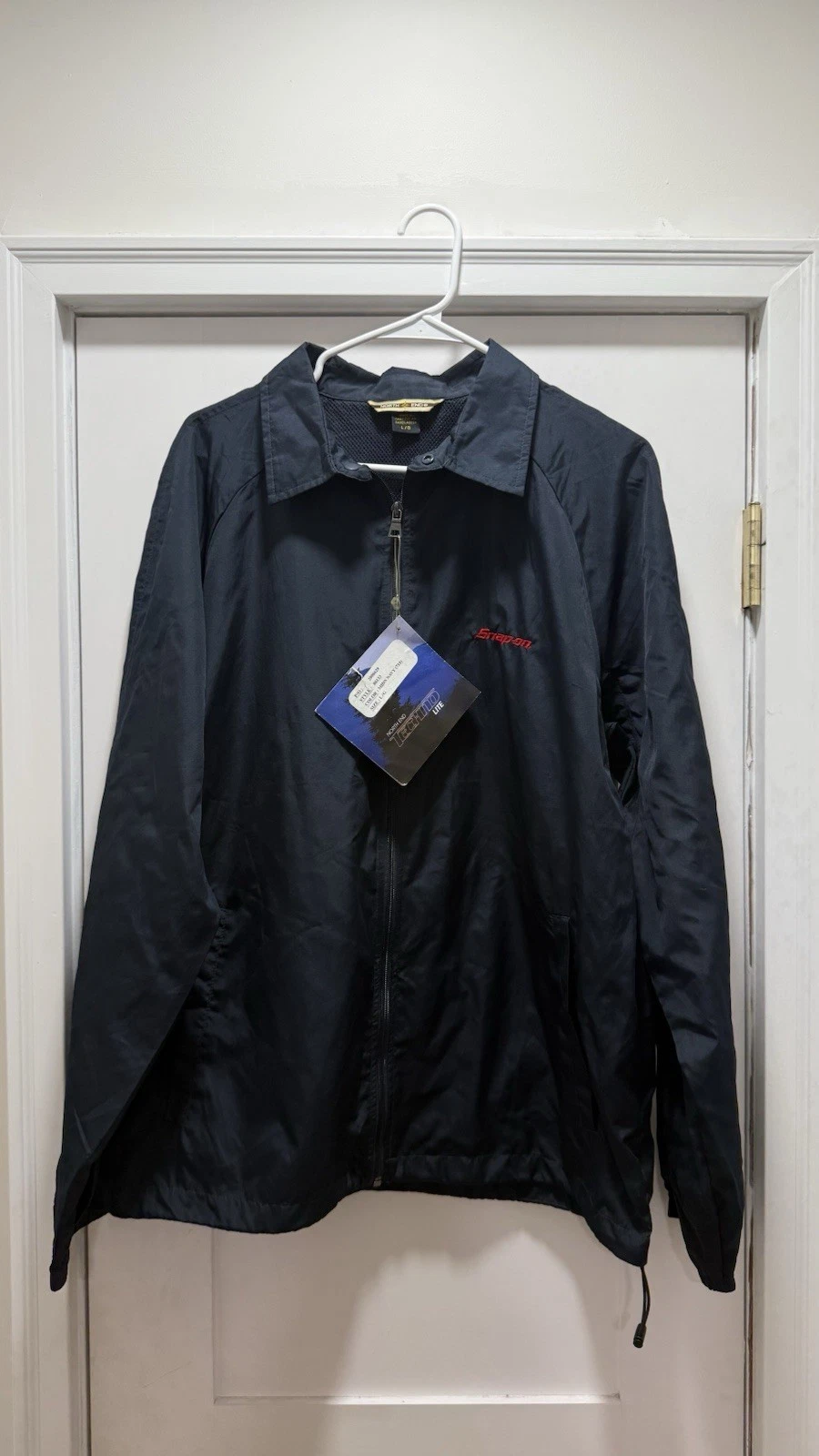 Snap-on North End Windbreaker Jacket Large