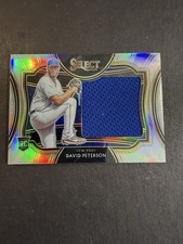David Peterson 2021 Panini Select Jersey Swatch #HRJS-DP Prizm /150