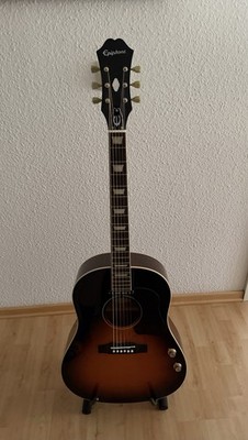 Epiphone Ltd Ed EJ-160E/VS Vintage Sunburst Acoustic-Electric Guitar