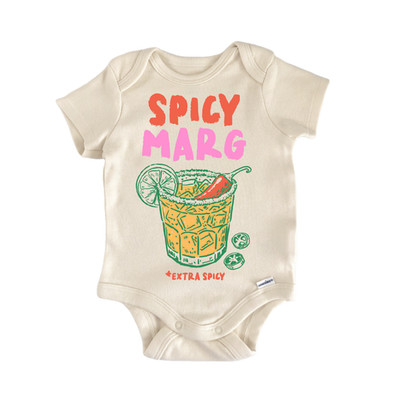Spicy Marg Margarita Newborn Baby Onesie  Bodysuit