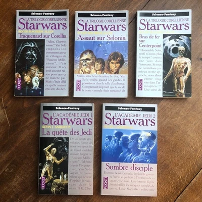 Star wars la trilogie Corellienne intégrale + l'académie Jedi tomes 1 & 2 - Photo 1/4