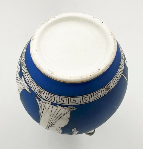 VICTORIAN ANCIENT GREEK DESIGN POTTERY WATER JUG 6¼ Inches c1870 - Picture 9 of 11