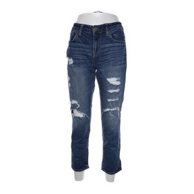 American Eagle, Jeans, Größe: 34, Blau, Baumwolle/Elasthan, Batik, Denim #NJd