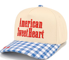 C.C American Sweet Heart Patch Trucker Cap Gi...