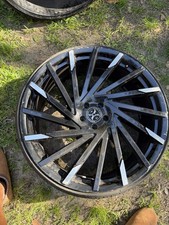 24s Wheels Rims Tires Brand New Set of 4 Ready to Ride Wheels Rims Any Model Car