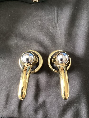 GROHE Roman Tub Filler Polished Chrome/Polished Brass 25597 IR0 R2 - Picture 2 of 7