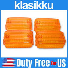 4pcs YAMAHA RX135 RXK RXS RX115  RXKing Turn Signal Winker Lens NOS Replacement