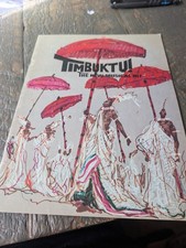 Timbuktu! Souvenir Program 1978 Broadway Eartha Kitt Geoffrey Holder Musical