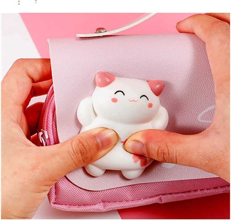 Kawaii Pencil Pouch Cute School Supplies Pen Bag Pencil Case Pencil Box With Sof - Image 3 of 4