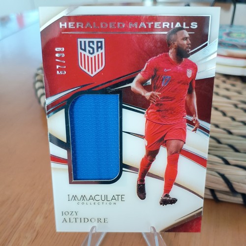 2020 Panini Immaculate Collection Jozy Altidore Player Worn Patch /99 USA