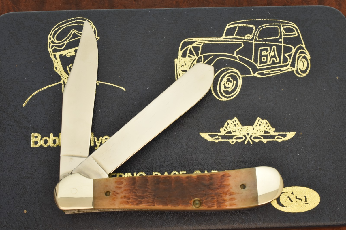 CASE XX USA 1 DOT 1989 PRETTY BONE PREMIUM COPPERHEAD KNIFE