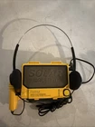 Vtg Sony Solar Walkman M-F107 - Tested Radio Works! Motor Works but Needs Belts.
