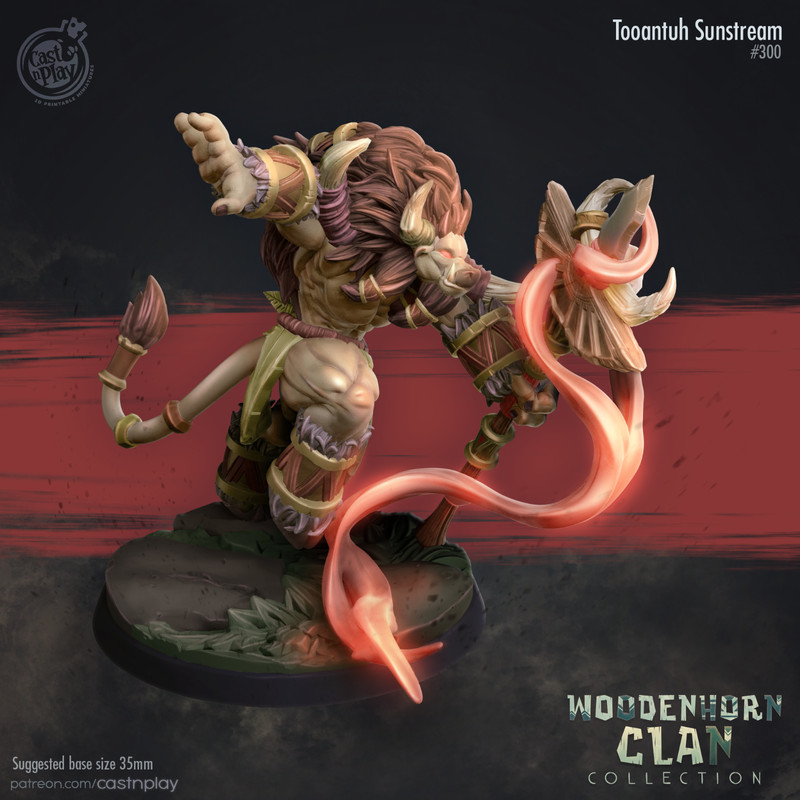 Beast Shaman - Fantasy Tabletop Wargaming Miniature - Beast Armies